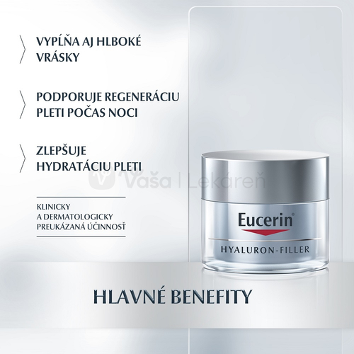 Eucerin Hyaluron-Filler Nočný anti-age krém na redukciu vrások