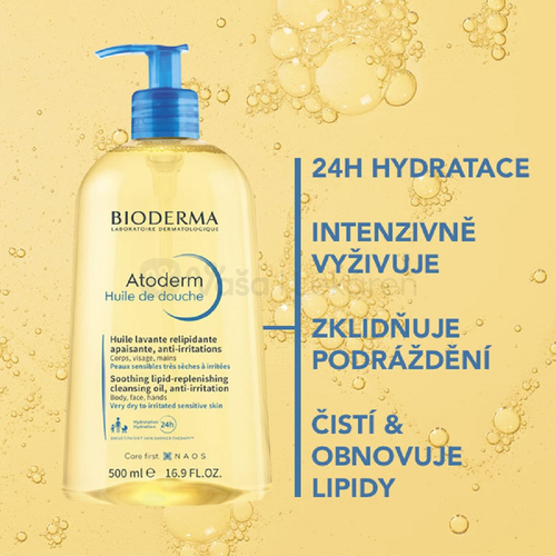 Bioderma Atoderm Sprchový olej
