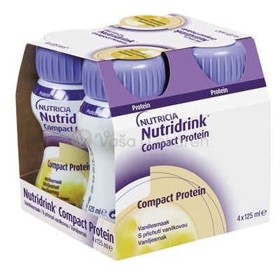 Nutridrink Compact Protein Vanilková príchuť