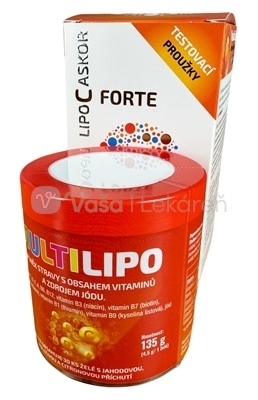 Lipo C Askor Forte, vitamín C s lipozomálnym vstrebávaním + Multilipo zadarmo (Set)