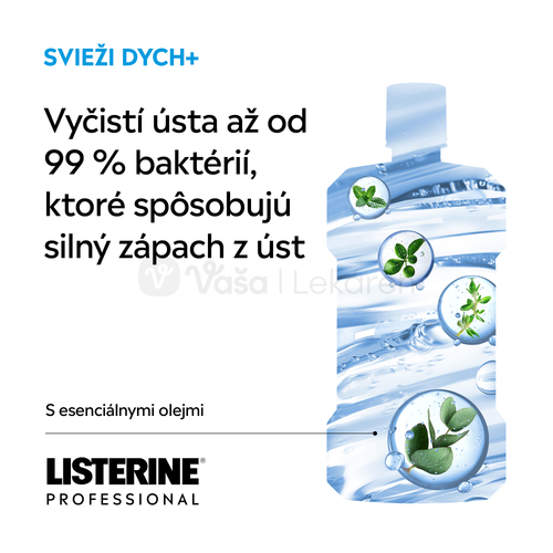 Listerine Professional Fresh Breath +