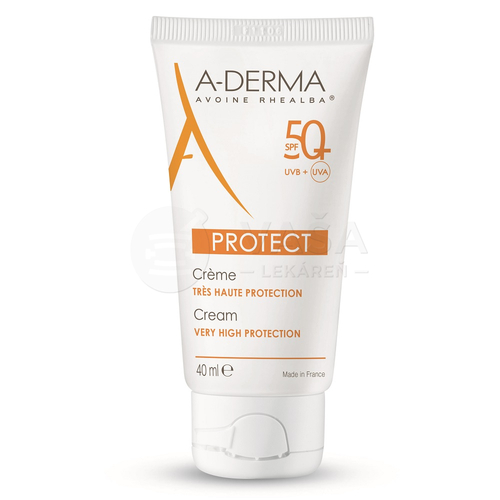 A-DERMA Protect krém na normálnu až suchú krehkú pokožku SPF50+