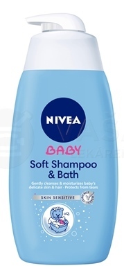 Nivea Baby Jemný detský kúpeľ a šampón