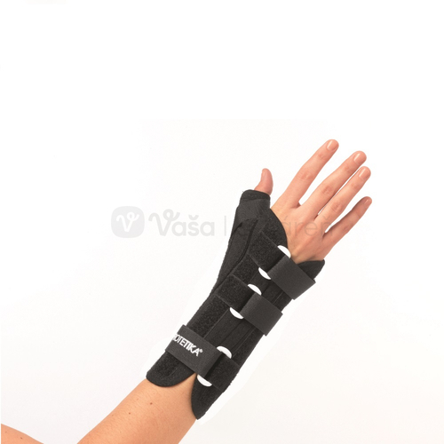 Protetika ZA 22 Ortéza zápästia a palca, sohatex, pravá, veľ. L, 18 - 20 cm