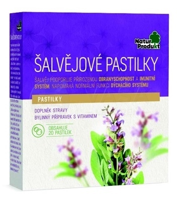 NaturProdukt Šalviové pastilky