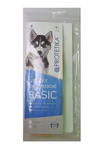 Protetika Basic Ortopedické vložky pre priečne ploché nohy, multiform, veľ. 47