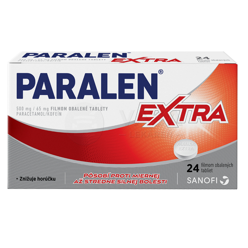 Paralen Extra 500 mg/65 mg