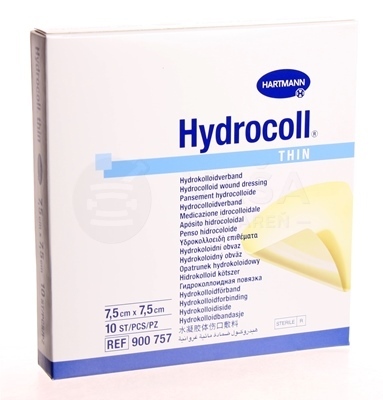 Hydrocoll Thin 7.5x7.5cm 10ks 900757/2 xxx