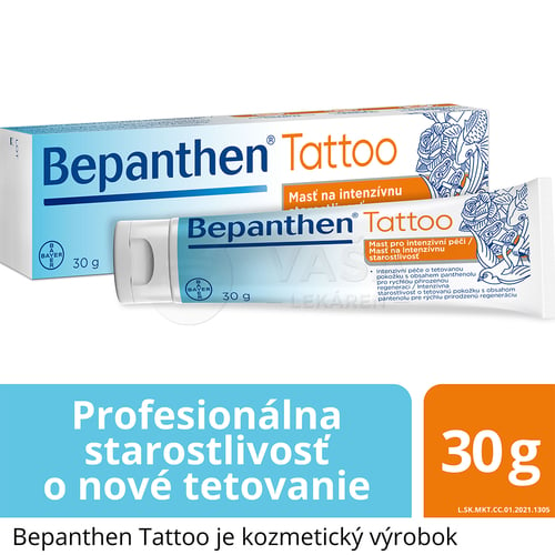 Bepanthen Tattoo Masť na tetovanú pokožku