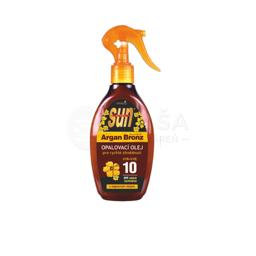 Sun Argan Bronz Oil olej na opaľovanie v spreji SPF10