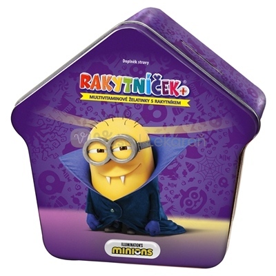 TEREZIA Rakytníček+ Multivitamínové želatínky Mimoni (Halloween 2025)