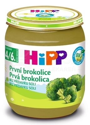 HiPP Príkrm BIO Prvá brokolica (od ukončeného 4./6. mesiaca)