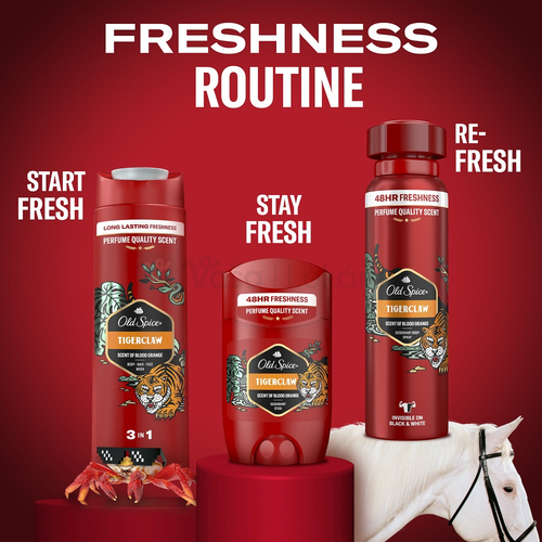 Old Spice Tiger Claw Tuhý deodorant pre mužov