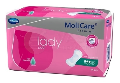 MoliCare Premium Lady Pad 3 kvapky Inkontinenčné vložky