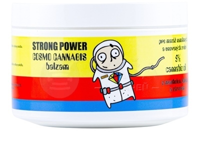 Strong Power Cosmo Cannabis Balzam s mentolom, gáfrom a zázvorom