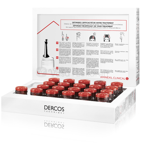 Vichy Dercos Aminexil Clinical 5 Vlasová kúra pre ženy