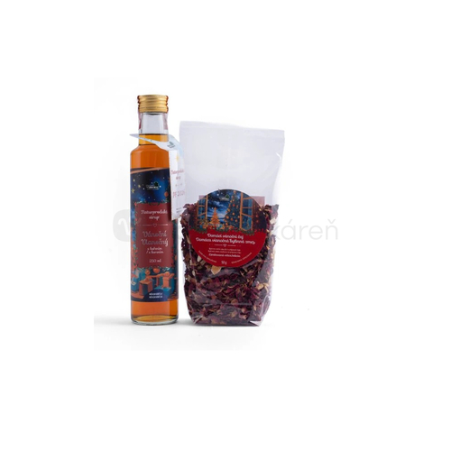 NaturProdukt Vianočná darčeková sada (Sirup + čaj)