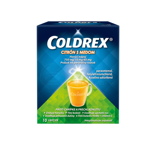 Coldrex Horúci nápoj Citrón a med