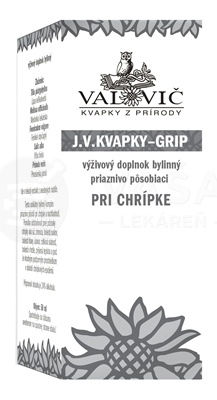 J.V. Kvapky GRIP (pri chrípke)