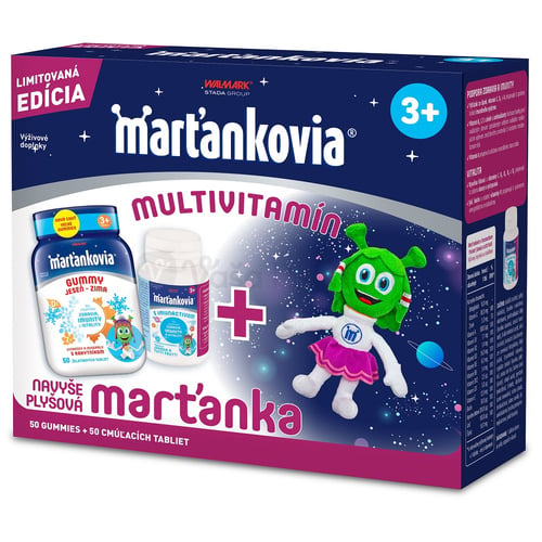 Marťankovia Multivitamín mix + darček