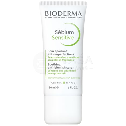 Bioderma Sébium Sensitive Intenzívny krém na aknóznu pleť