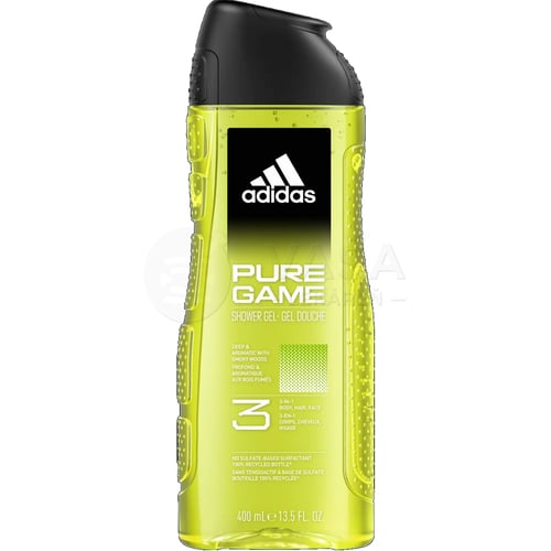 Adidas Men New Pure Game Sprchový gél 3v1