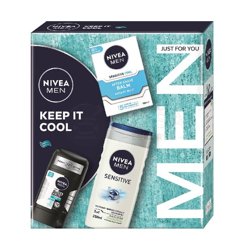 Nivea Men Box Balm Cooling Pánska darčeková kazeta