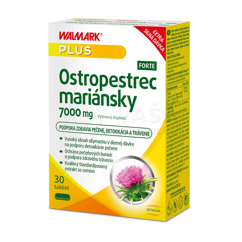 WALMARK Ostropestrec mariánsky 7000 mg Forte