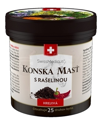 SwissMedicus Konská Masť s Rašelinou hrejivá