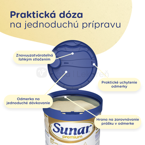 Sunar Premium 4 Batoľacie mlieko (od ukončeného 24. mesiaca)