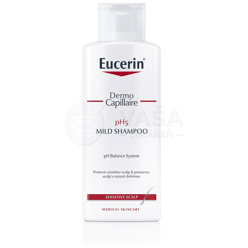 Eucerin DermoCapillaire pH5 Šampón na citlivú pokožku