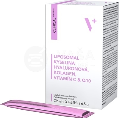 Clinical Liposomal Kyselina hyalurónová, kolagén, vitamín C &amp; Q10