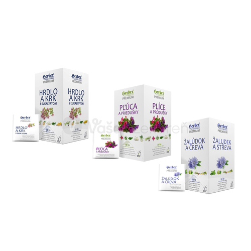 Herbex Premium Šťastné, veselé a zdravé (Vianočné balenie bylinných čajov)