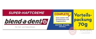 Blend-A-Dent Complete Super fixačný krém na zubné protézy (original)