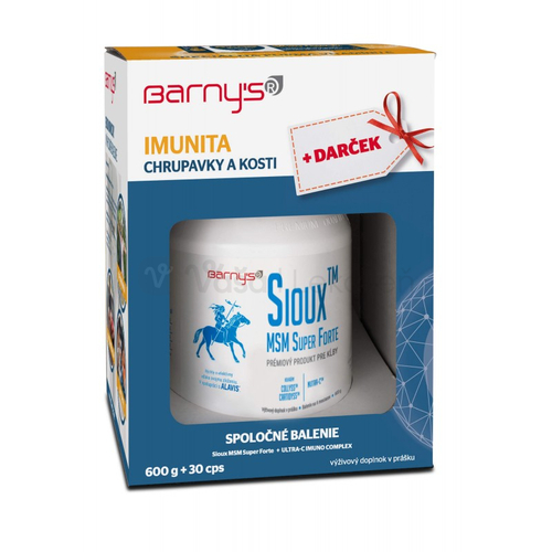 Barny&#039;s Sioux MSM Super Forte + darček