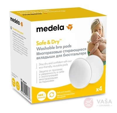 Medela Vlozky do Podprsenky Pratelne 4ks &quot;z&quot; xxx
