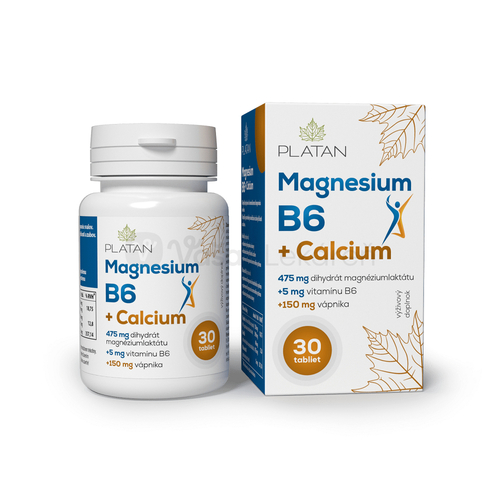 Platan Magnézium B6 + Calcium