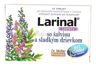 Dr. Müller Larinal So šalviou a sladkým drievkom