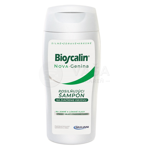 Bioscalin Nova Genina Posilňujúci šampón pre vlasy so sklonom k vypadávaniu