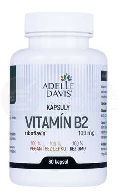 Adelle Davis Vitamín B2 (riboflavín) 100 mg