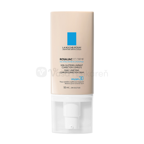 La Roche-Posay Rosaliac CC zjednocujúci korekčný denný krém s SPF 30