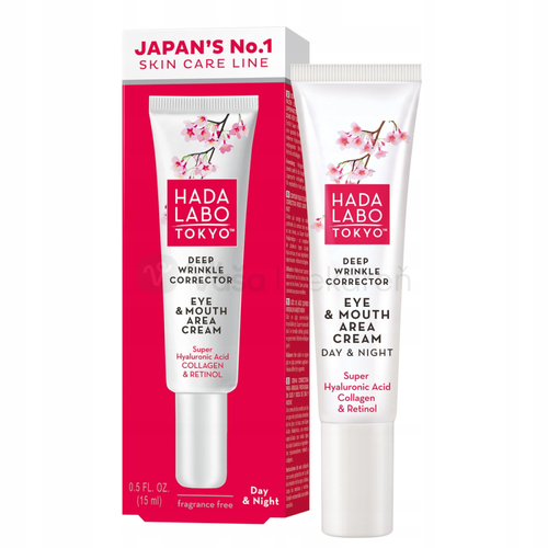 Hada Labo Tokyo Deep Wrinkle Corrector Krém proti vráskam v okolí očí a pier