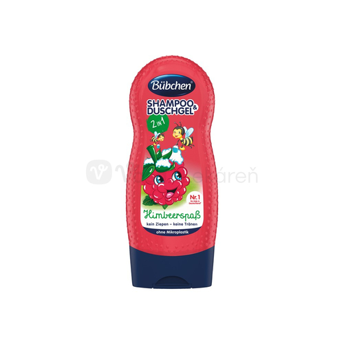 Bubchen Kids 2v1 230ml Malina Samp+sg xxx