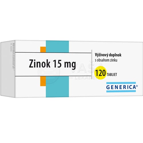 GENERICA Zinok 15 mg