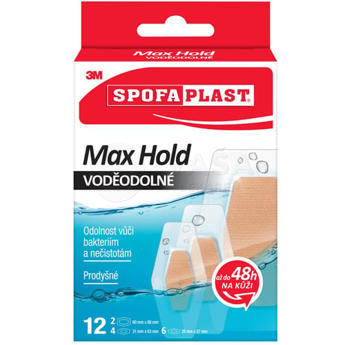 3M SpofaPlast č. 191N Max Hold Vodeodolné náplasti (3 veľkosti)