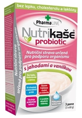 Nutrikaša probiotic S jahodami a vanilkou