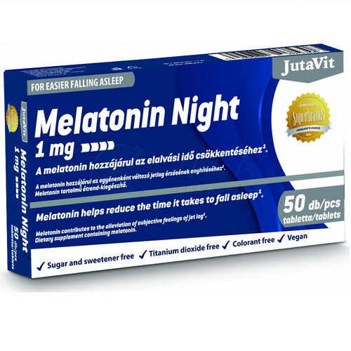 JutaVit Melatonín Night 1 mg