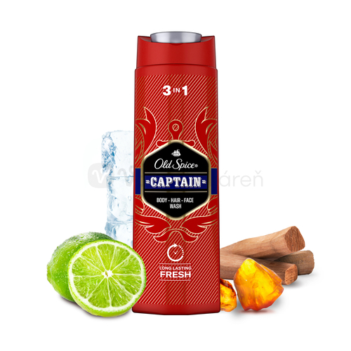 Old Spice Captain Sprchový gél a šampón pre mužov