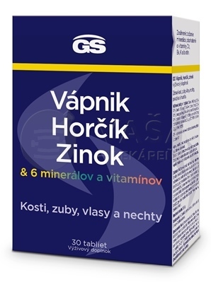 GS Vápnik, Horčík, Zinok