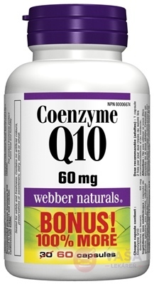 Webber Naturals Koenzým Q10 60 mg